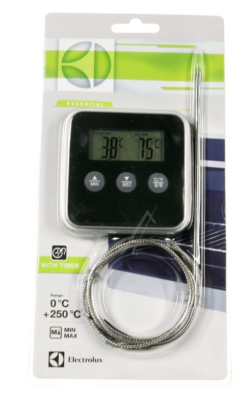 E4KTD001 9029794063 DIGITALE VLEESTHERMOMETER MET TIMER