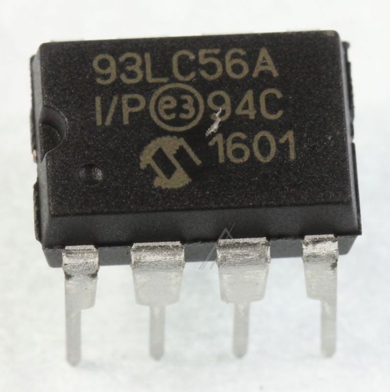 93LC56A 93LC56A-I/ P EEPROM SERIAL 2KB, SMD, PDIP8 TYP:93LC56A-I/ P