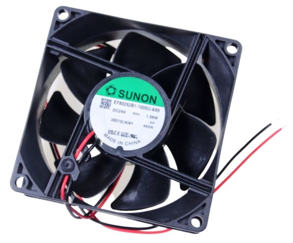 EF80252B1-1000U-A99 VENTILATOR,  24V/ DC,  80X80X25MM,  KOGELLAGER