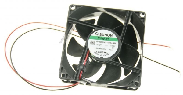 MF80251V3-1000U-A99 VENTILATOR,  12V/ DC,  80X80X25MM,  VAPO,  ROHS