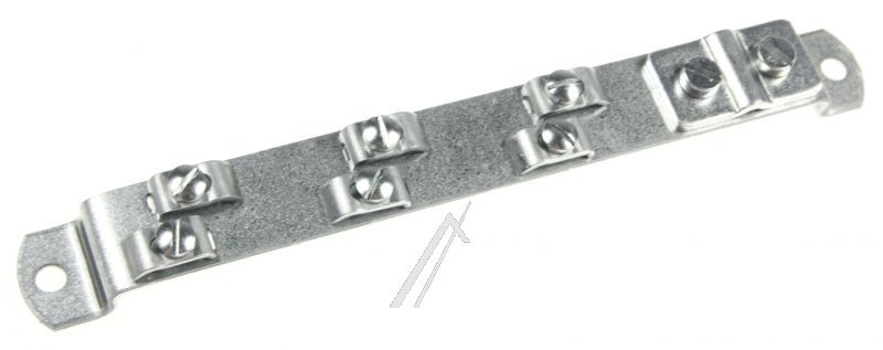 ZES 11 276020 ERDUNGSSCHIENE 3X2 ANSCHLÜSSE