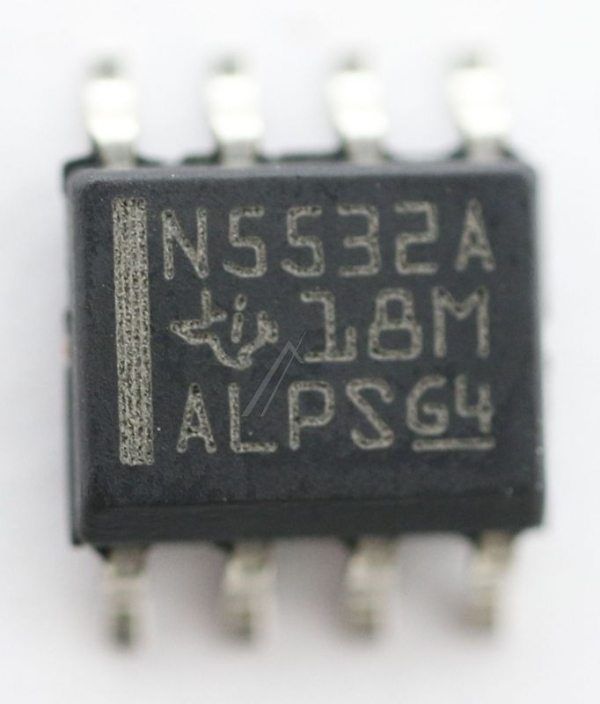N5532A NE5532AD IC,  OP AMP DUAL LOW NOISE,  SMD