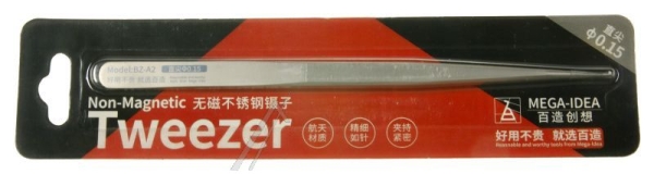 TWEEZER 0.15MM MEGA-IDEA PINCET 0,15MM