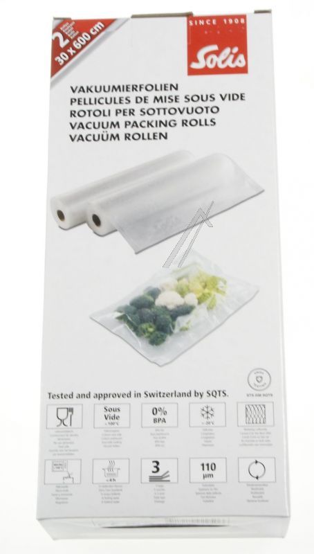 922.50 VACUUMEERFOLIE 2 ROLLEN 30 X 600 CM