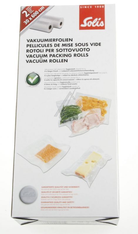 922.50 VACUUMEERFOLIE 2 ROLLEN 30 X 600 CM