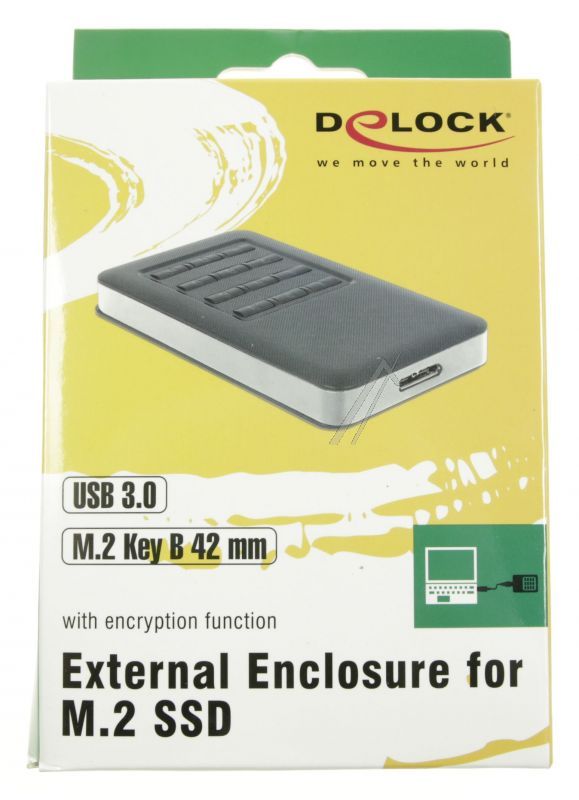 42594 EXTERNE BEHUIZING M.2 KEY B 42 MM SSD > USB 3.0 TYP MICRO-B