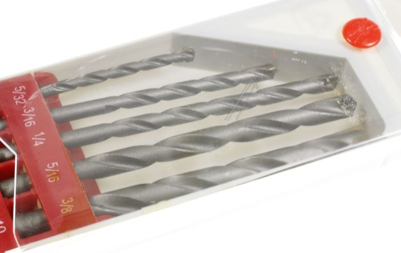 BETONBORENSET, 5-DELIG (1X 4/ 5/ 6/ 8/ 10MM Ø)