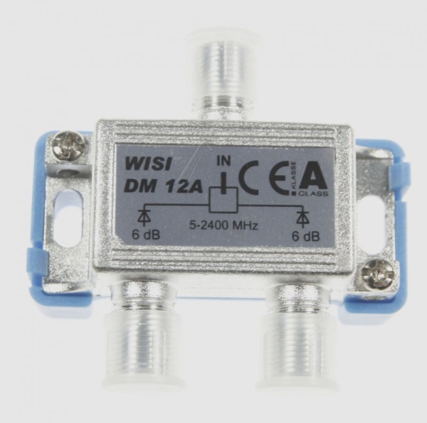 DM 12 A 16577 SAT-VERTEILER 2-FACH 6DB 1 STÜCK 5...2400MHZ DC-BYPASS