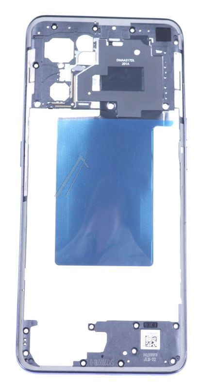 4130042 UNTERE ABDECKUNG OPPO RENO7 5G/ OPPO FIND X5 LITE (CPH2371) STARRY BLACK FÜR