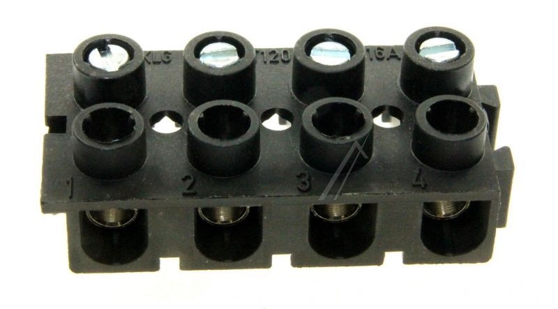 300180144 C00960392 SOCKET 4POL BLACK 16A/ 380V.