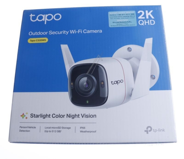 TAPO C320WS TAPO C320WS OUTDOOR WLAN-SICHERHEITSKAMERA
