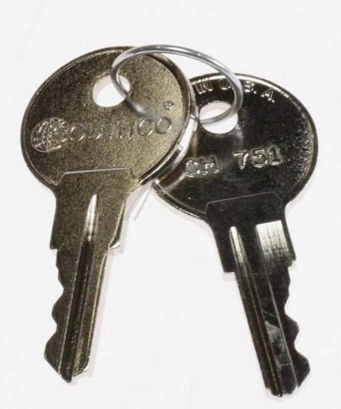 BN96-24620A RESERVESLEUTEL - DEURSLOT, NL22B, ZINC ALLOY, CHROOM