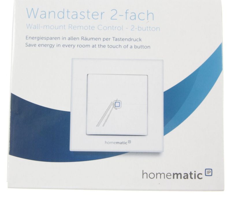 HMIP-WRC2 140665A0 HOMEMATIC-IP WANDSCHAKELAAR 2-VOUDIG