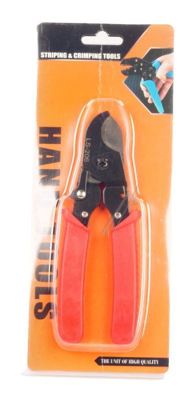 SOLAR KABELSCHAAR/ KNIPTANG, 2.5-8MM², ROOD