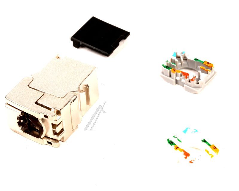 E-20094 RJ45 KEYSTONE SLIMLINE/ SHORTBODY CAT.6A