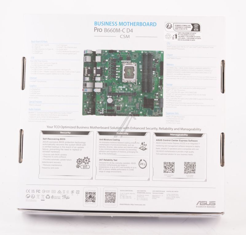 90MB19B0-M0EAYC PRO B660M-C D4-CSM LGA1700