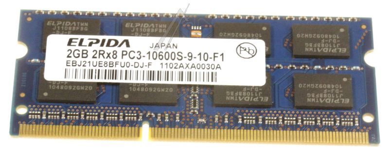 621565-001 COMPAQ MEMORY 2GB 1333MHZ PC3-10600 CL-9 DDR3-1333