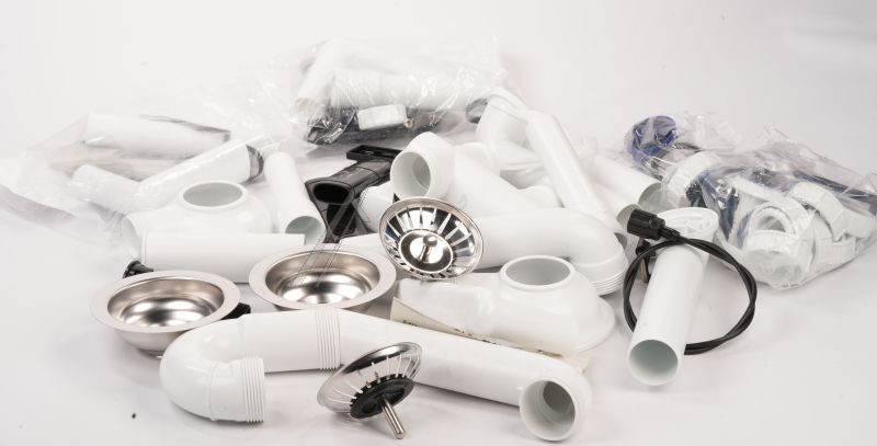 0222452 0222452 SIPHON/ ABLAUFVENTIL KOMPLETT MIT EXCENTERVENTIL FÜR SPÜLE MIT 2 BECKEN