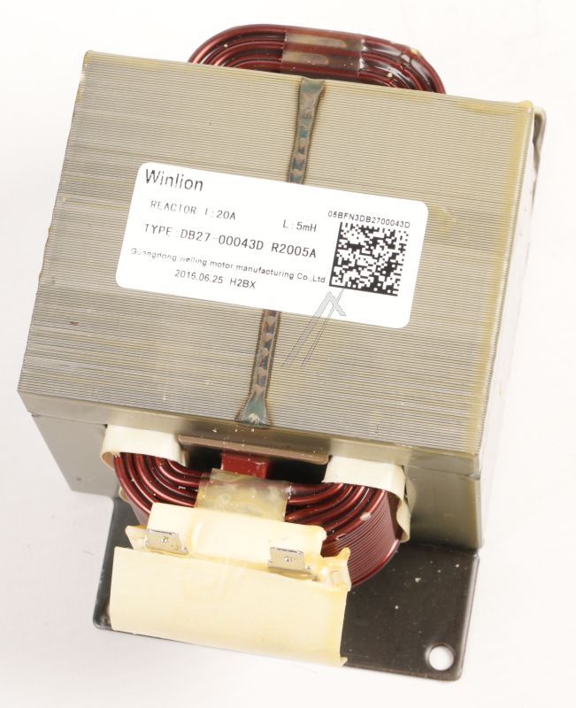 DB27-00043D COIL CHOKE-REACTOR:5MH,5%,20A