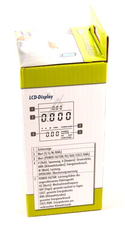 SOLAR SOEM0100 ENERGIEKOSTEN-/ TERUGLEVERINGSMETER MET VERLICHT DISPLAY