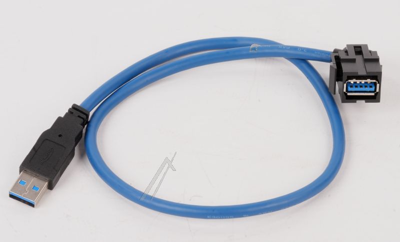 86375 KEYSTONE MODUL USB 3.0 A BUCHSE > USB 3.0 A STECKER 250° MIT