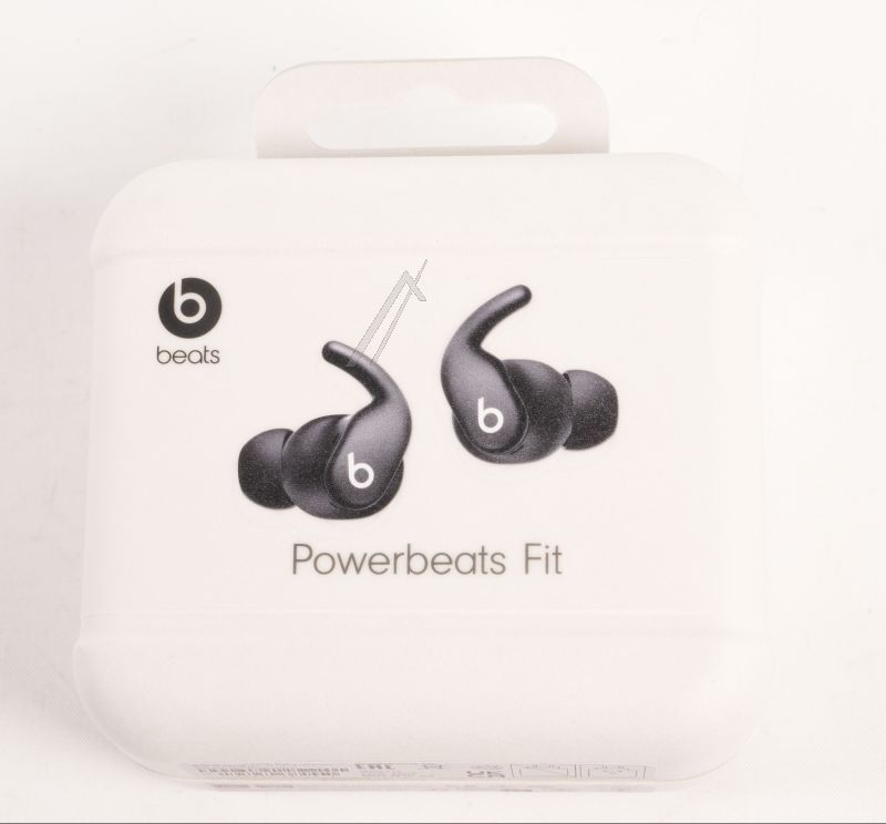 ME2J4ZM/ A POWERBEATS FIT - DRAADLOZE RUISONDERDRUKKENDE WORKOUT-OORDOPJES MET UITERST VEILIGE PASVORM - JET BLACK