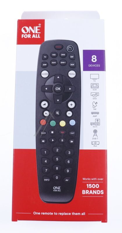 OFA 8 URC 2981 VERVANGINGSAFSTANDSBEDIENING VOOR 8 TOESTELLEN