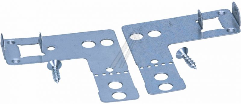 00622456 BEVESTIGINGSSET HOEKIJZER RECHTS/ LINKS SCHROEVEN