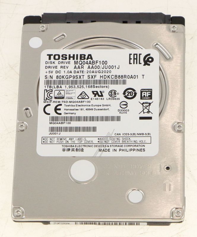 KH.01K04.016 HDD 2,5" 5K4 1TB SATA3 128MB