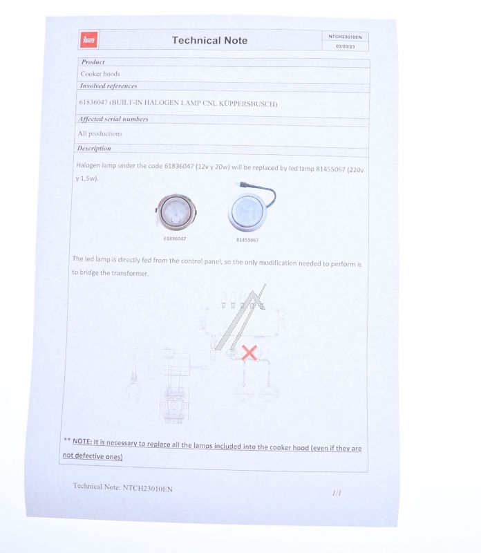 99991016 NTCH23010 (HALOGENLAMPENERSATZ)