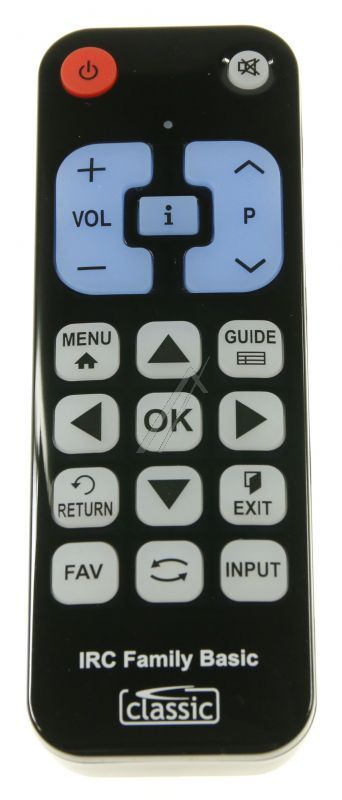 IRC FAMILY BASIC IRC84309-TO ZAPPER AFSTANDSBEDIENING VOOR TOSHIBA TV´S