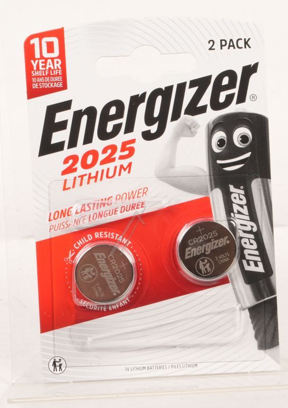 E304126903 ENERGIZER SPEZIALBATTERIE / LITHIUM CR-TYP 2025 BP 2 STÜCK
