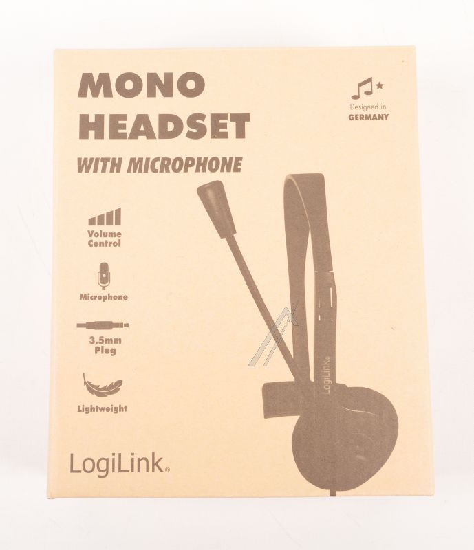 HS0054 LOGILINK MONO-HEADSET MET MICROFOON