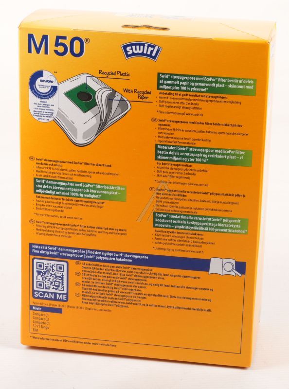 M50 / 99757 6787233 MELITTA STOFZUIGERZAK.