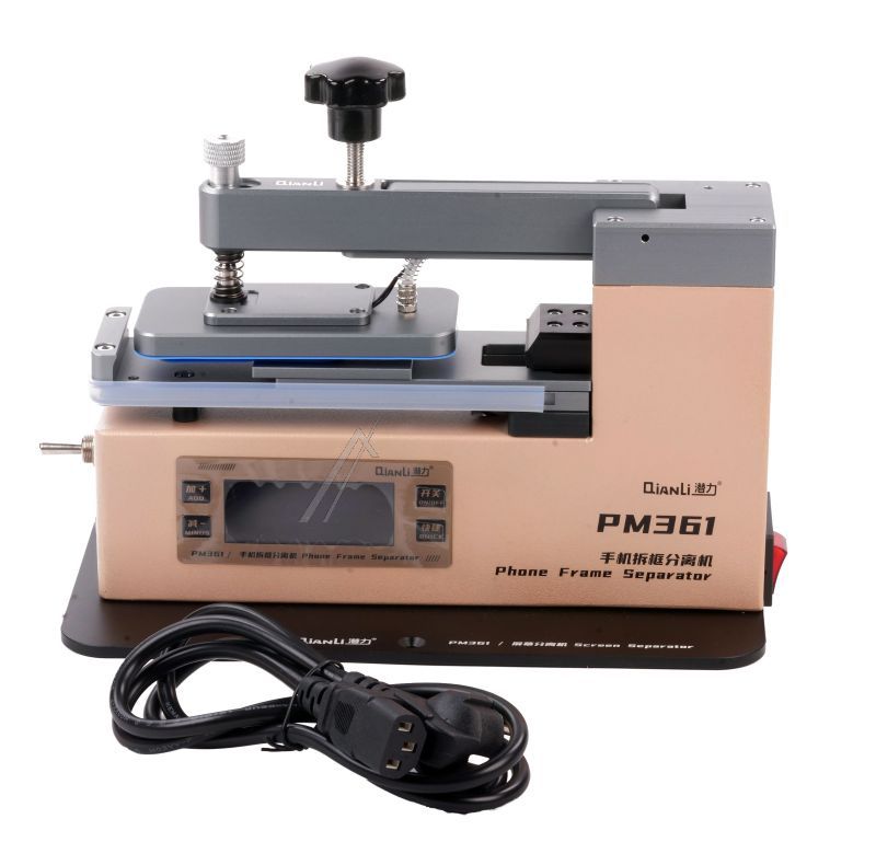 PM361 BEHUIZINGSOPENER VOOR PHONES, WARMTE- EN ONDERDRUKPROCEDURE