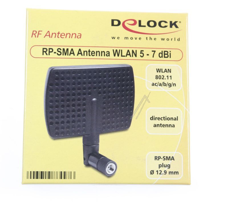 88447 WLAN 802.11AC/ A/ B/ G/ N ANTENNE RP-SMA 5~7DBI DIRECTIONEEL