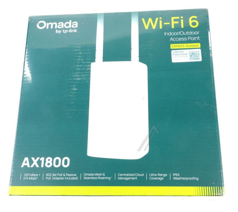 EAP603-OUTDOOR OMADA EAP603-OUTDOOR AX1800 INDOOR/ OUTDOOR WI-FI 6 ACCESSPOINT