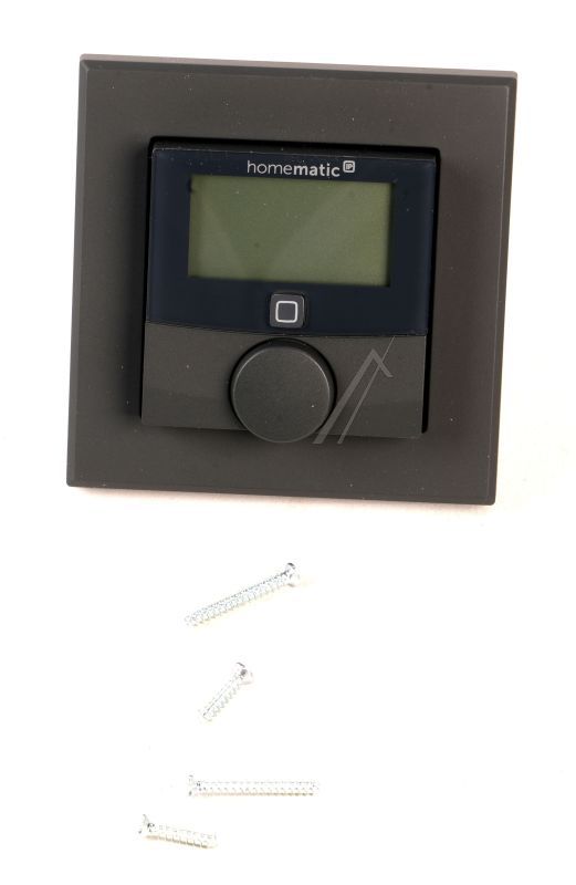 HMIP-BWTH-A 159928A0 HOMEMATIC-IP WANDTHERMOSTAAT MET SCHAKELUITGANG - VOOR MERKENSCHAKELAARS, ANTRACIET
