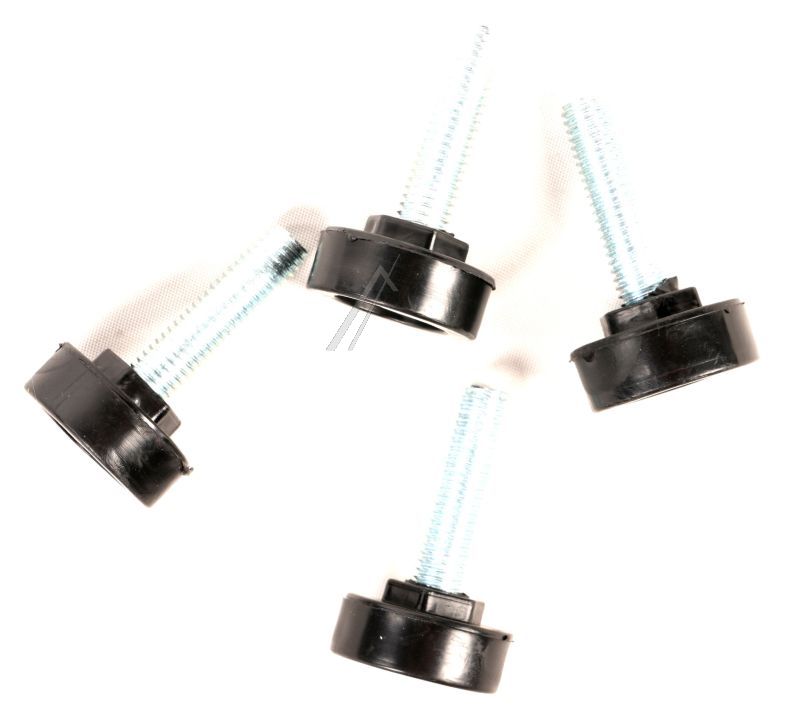 L6321050 RUBBEREN VOET VOOR ONDERBOUWSOKKEL (4 STUKS)