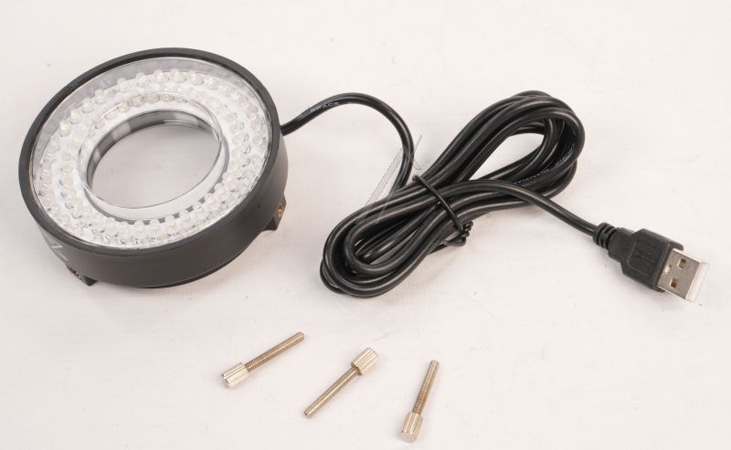 6170104010 MEGA-IDEA LED-LAMP VOOR MICROSCOOP 72 CHIPS USB-KABEL MET DIMMER-SCHAKELAAR