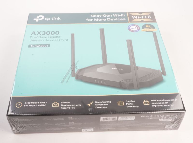 TL-WA3001 TP-LINK TL-WA3001 AX3000 GIGABIT WI-FI 6 ACCESS POINT