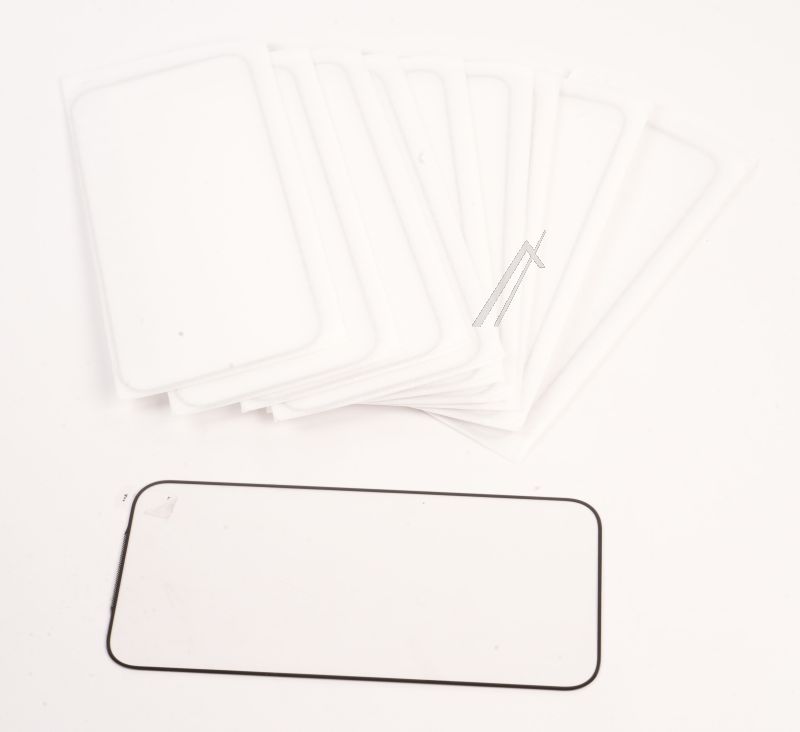 74992 X-GUARD DISPLAYBESCHERMFOLIE - ZWARTE RAND - IPHONE 16 PRO MAX/ 17 PRO MAX, (10 STUKS, BULK)