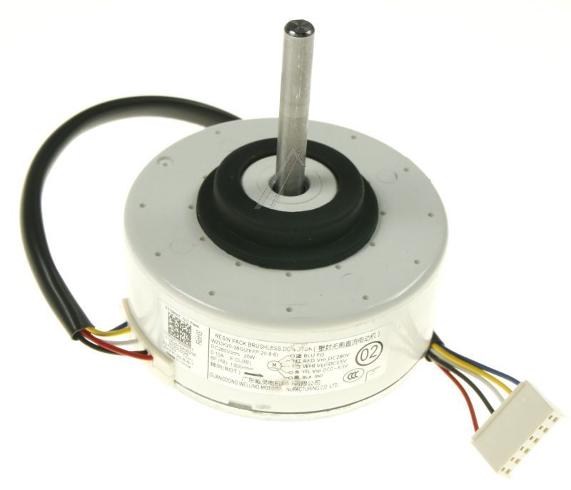 WZDK20-38G(ZKFP-20-8-6) 11002015000051 DC-MOTOR, BORSTELLOOS